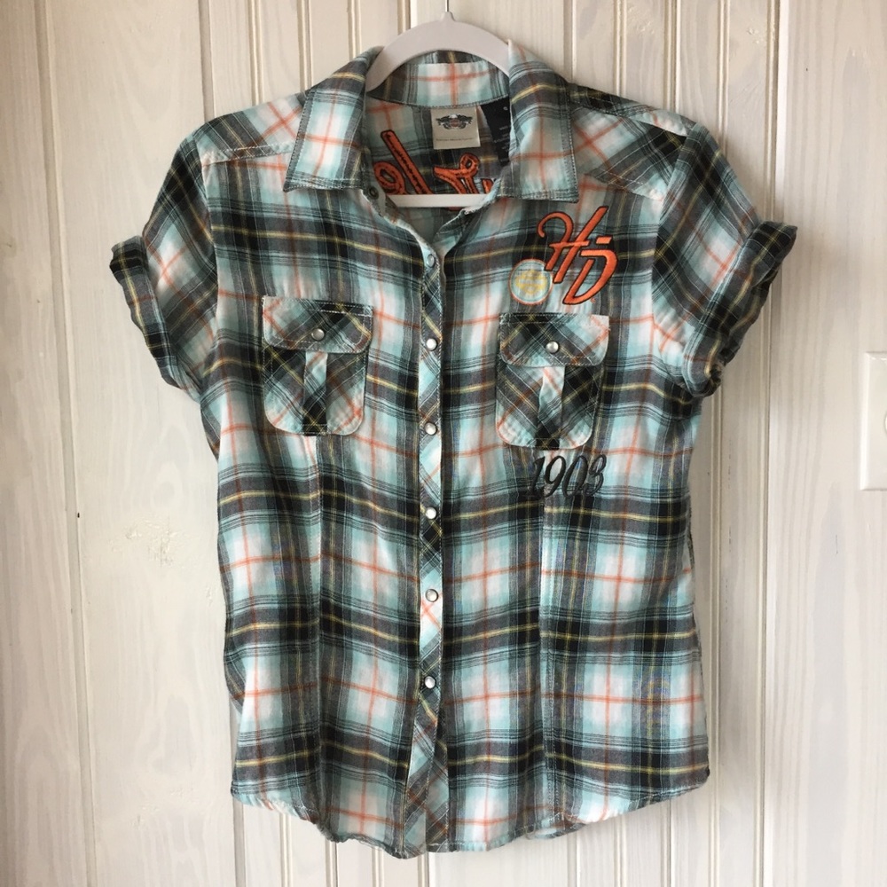 Harley Davidson Flannel shirt